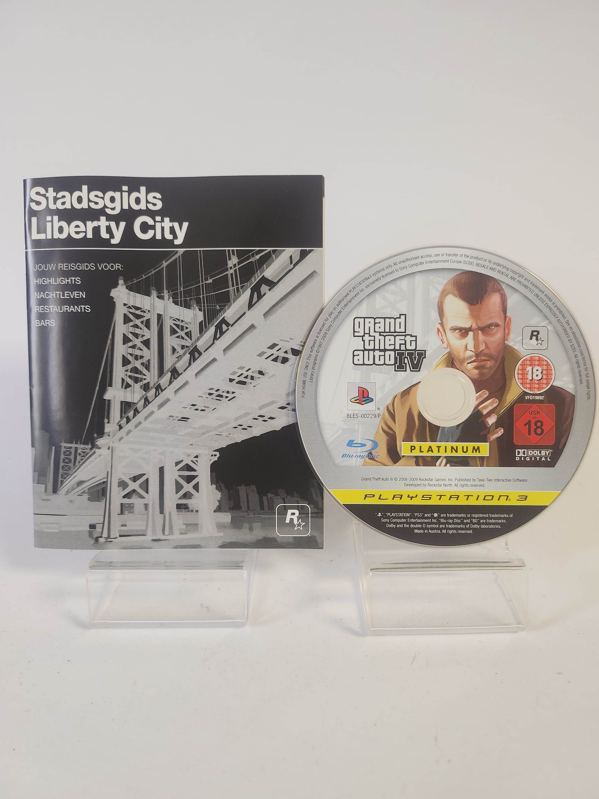 Grand Theft Auto IV Platinum (No Map) PlayStation 3 - Feniks Gameshop