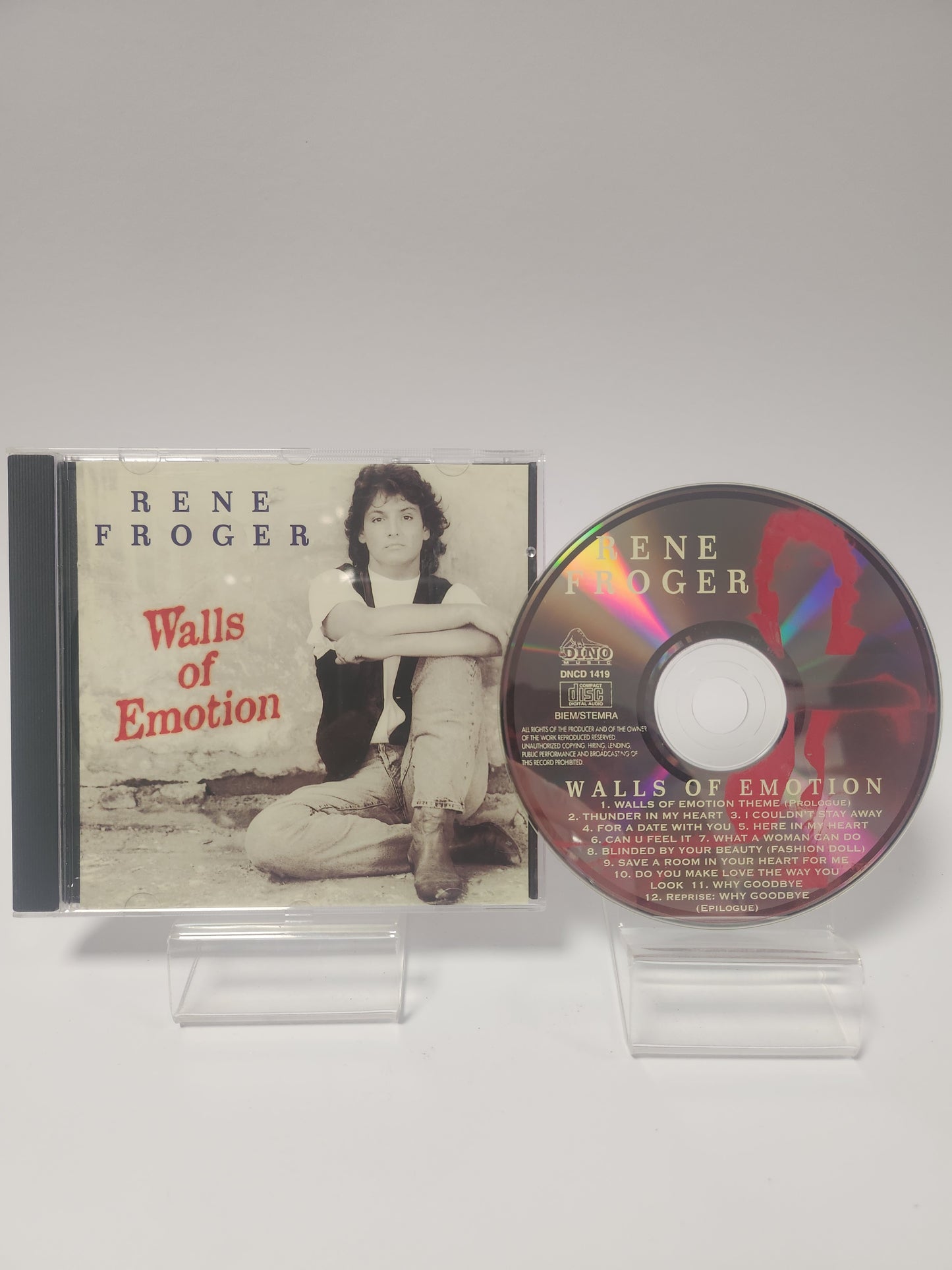 Rene Froger: Walls of Emition CD
