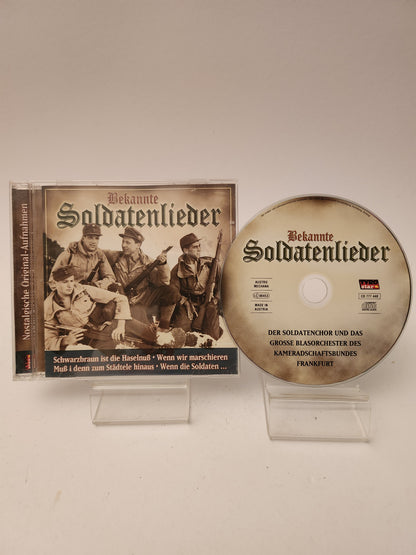 Bekannte Soldatenlieder CD