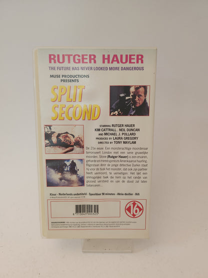 Split Second VHS