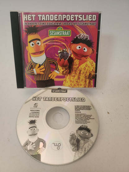Sesamstraat: het Tandenpoetslied en Andere Leuke Educatieve Liedjes CD