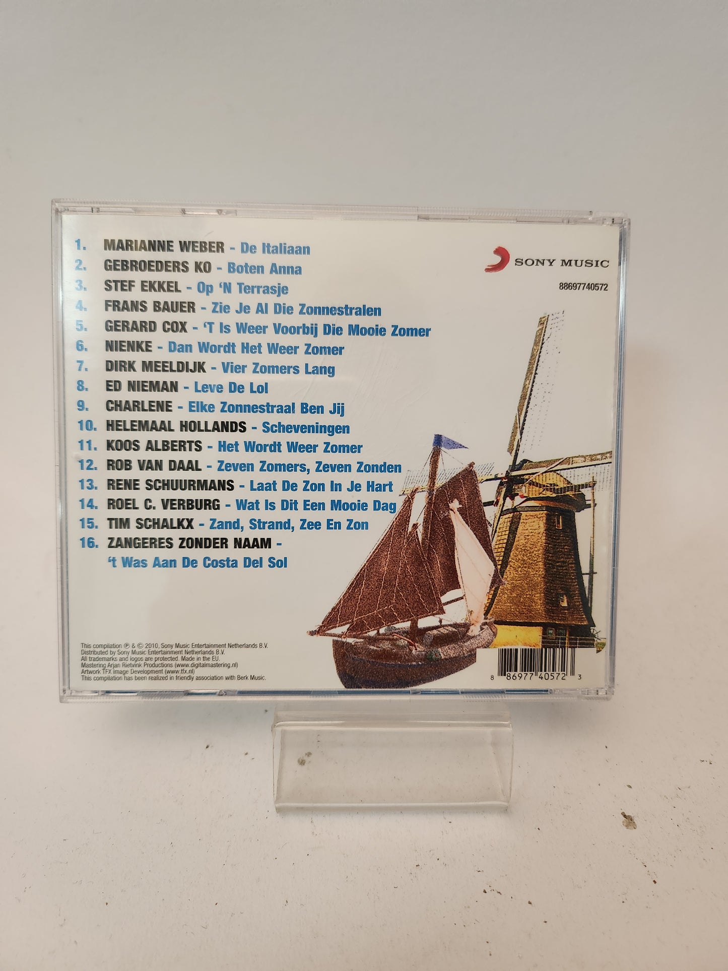 Holland Zomerhits: 16 Toppers CD