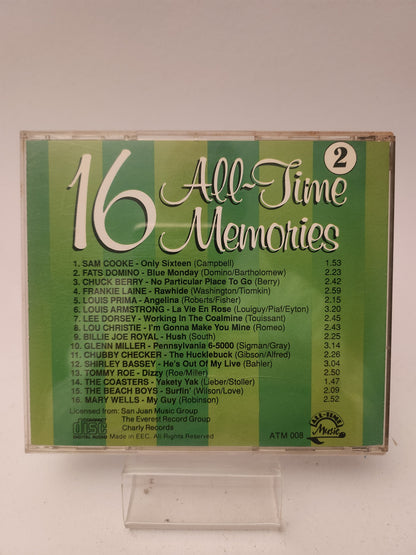 16 All-Time Memories Volume 2 CD