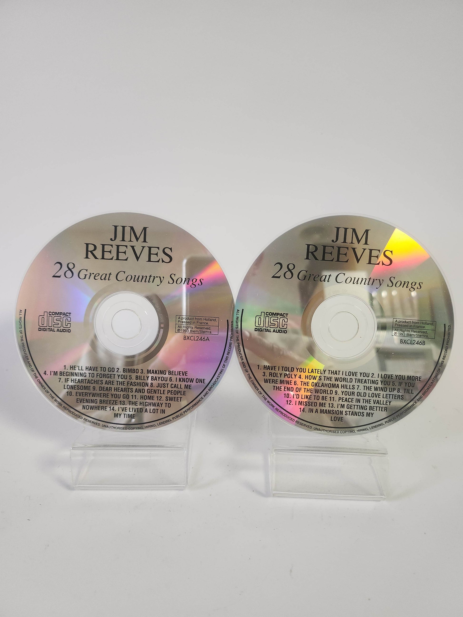 Jim Reeves: 28 Great Country Songs CD - Feniks Gameshop