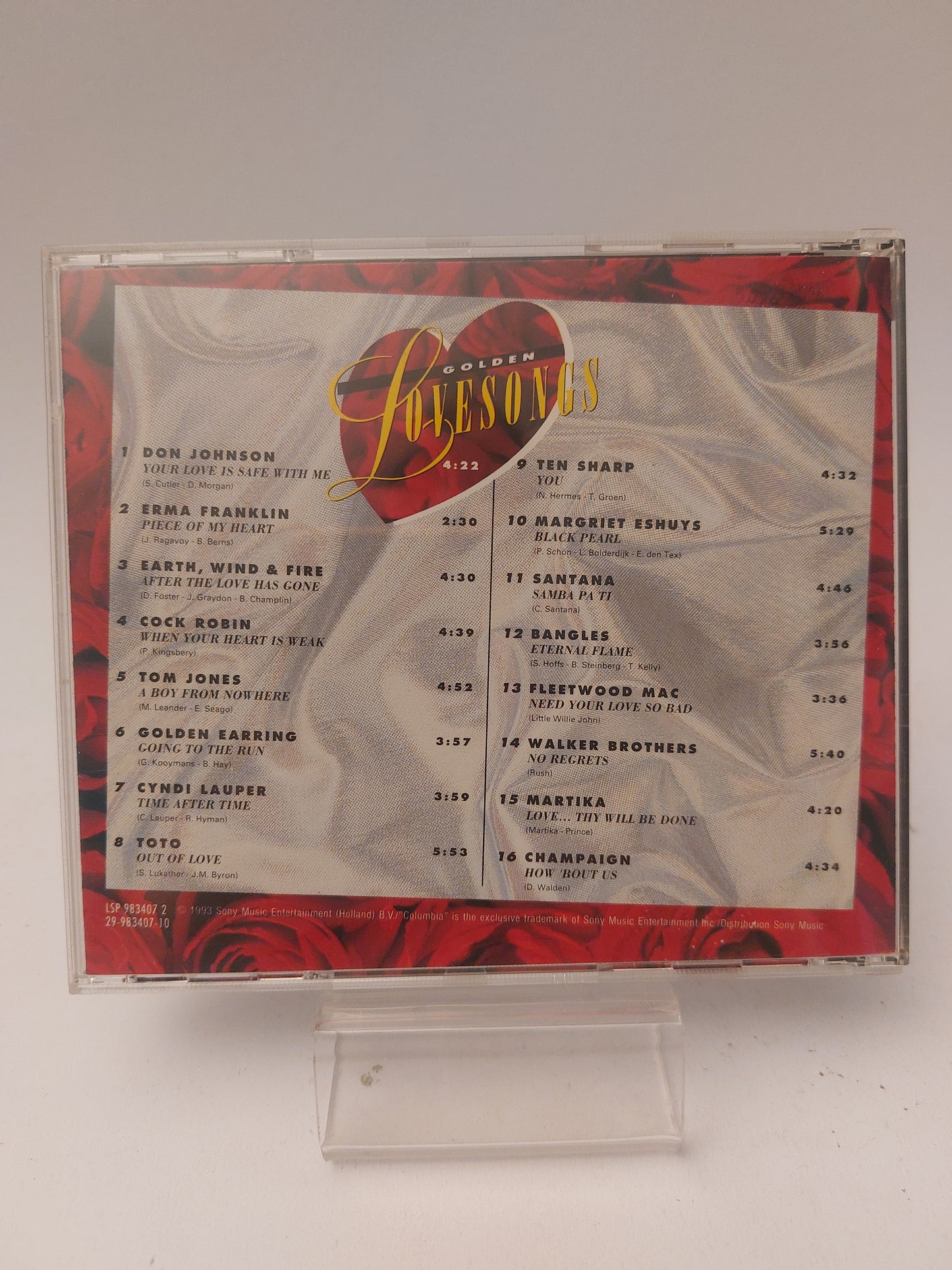 Golden Lovesongs CD