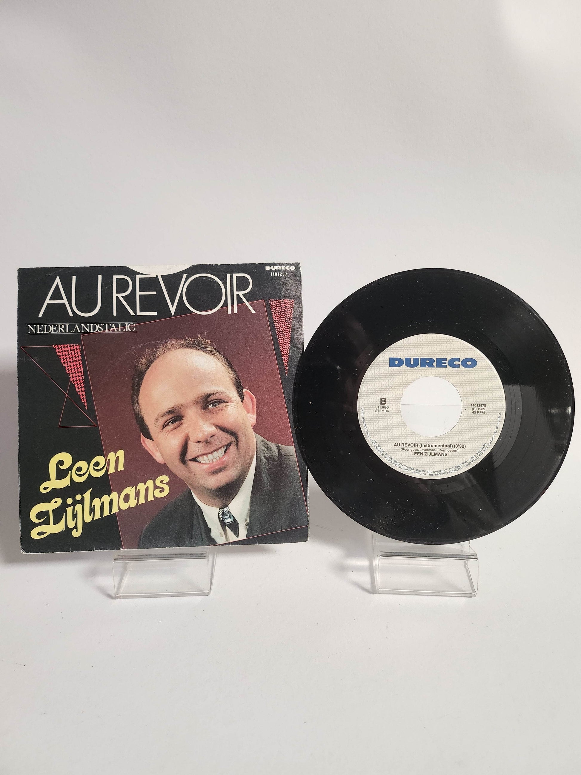 Leen Zijlmans: Au Revoir Single Vinyl - Feniks Gameshop