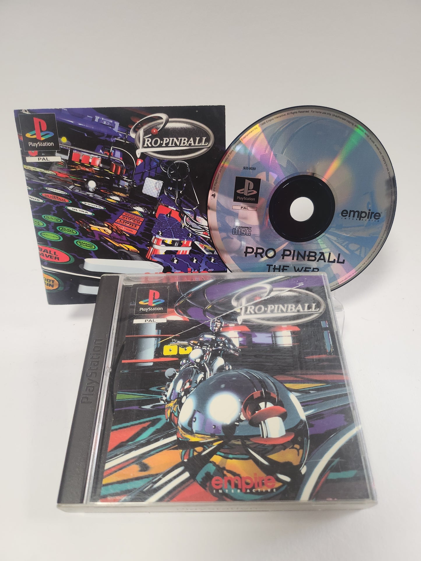 Pro Pinball the Web Playstation 1 