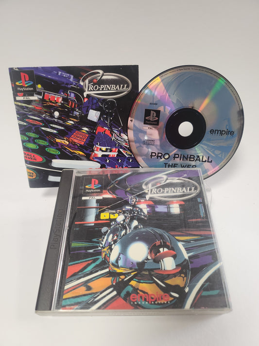 Pro Pinball the Web Playstation 1 