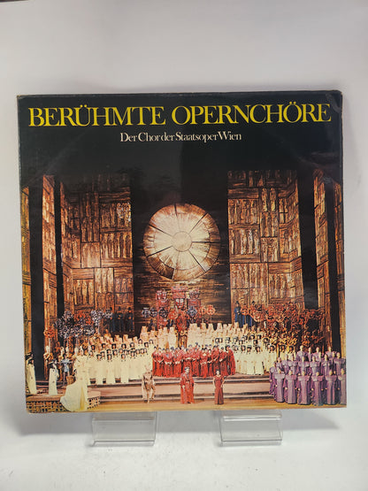 Berühmte Opernchore: Der Chorder Staatsoper Wien LP Vinyl