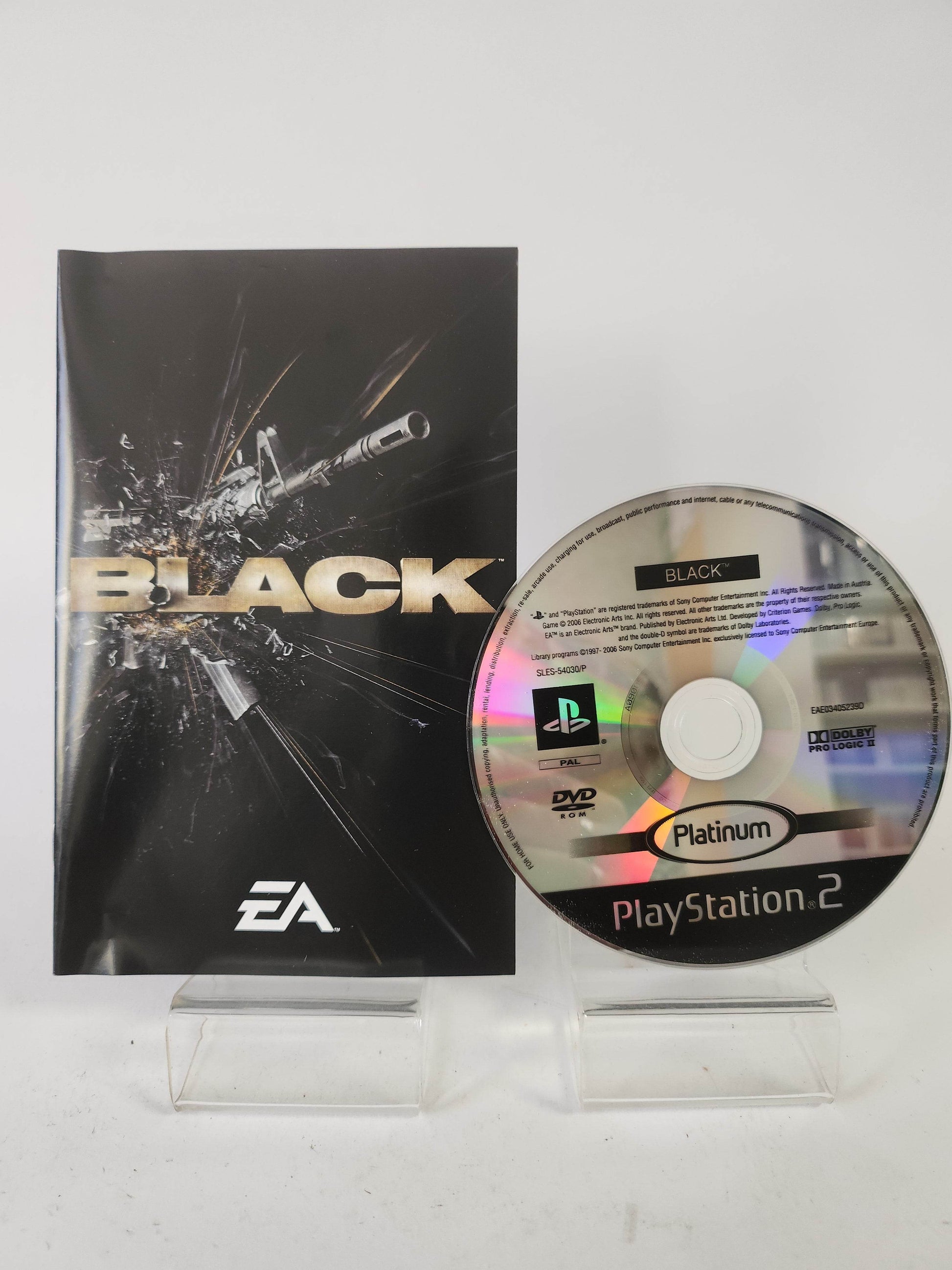Black Platinum Playstation 2 - Feniks Gameshop
