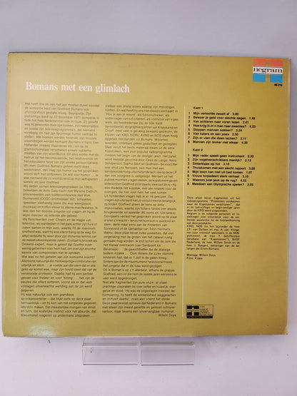 Bomans met een Glimlach: Wilfried Bomans LP Vinyl