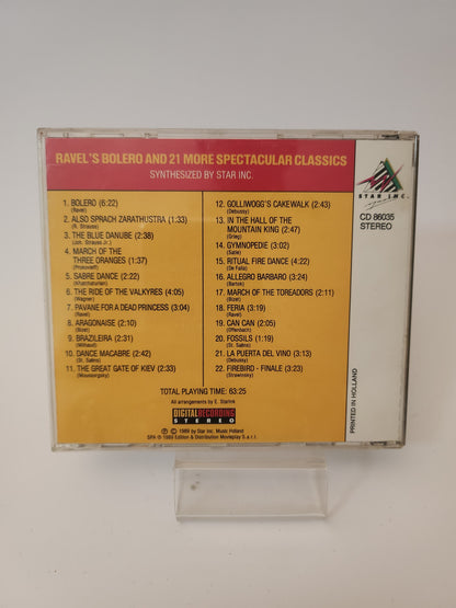 Ravel's Bolero and 21 More Spectacular Classics CD