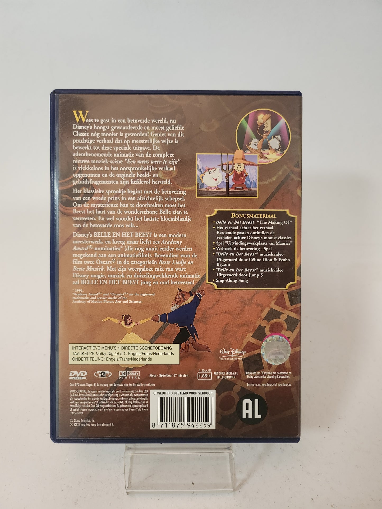 Belle en het Beest: Speciale Uitvoering Dvd Kids