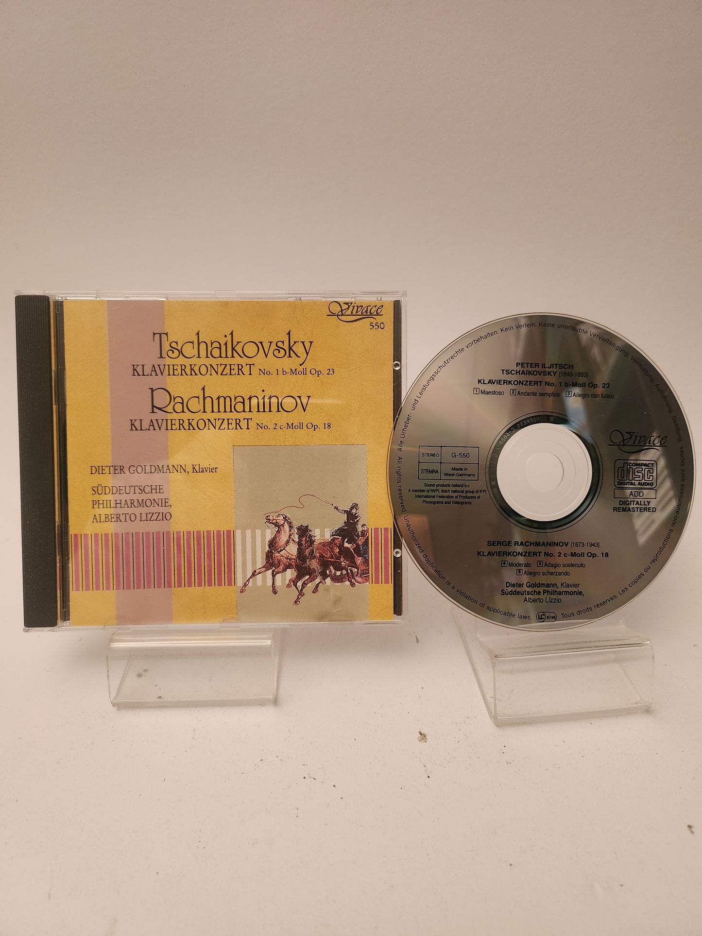 Tchaikovsky & Rachmaninov CD