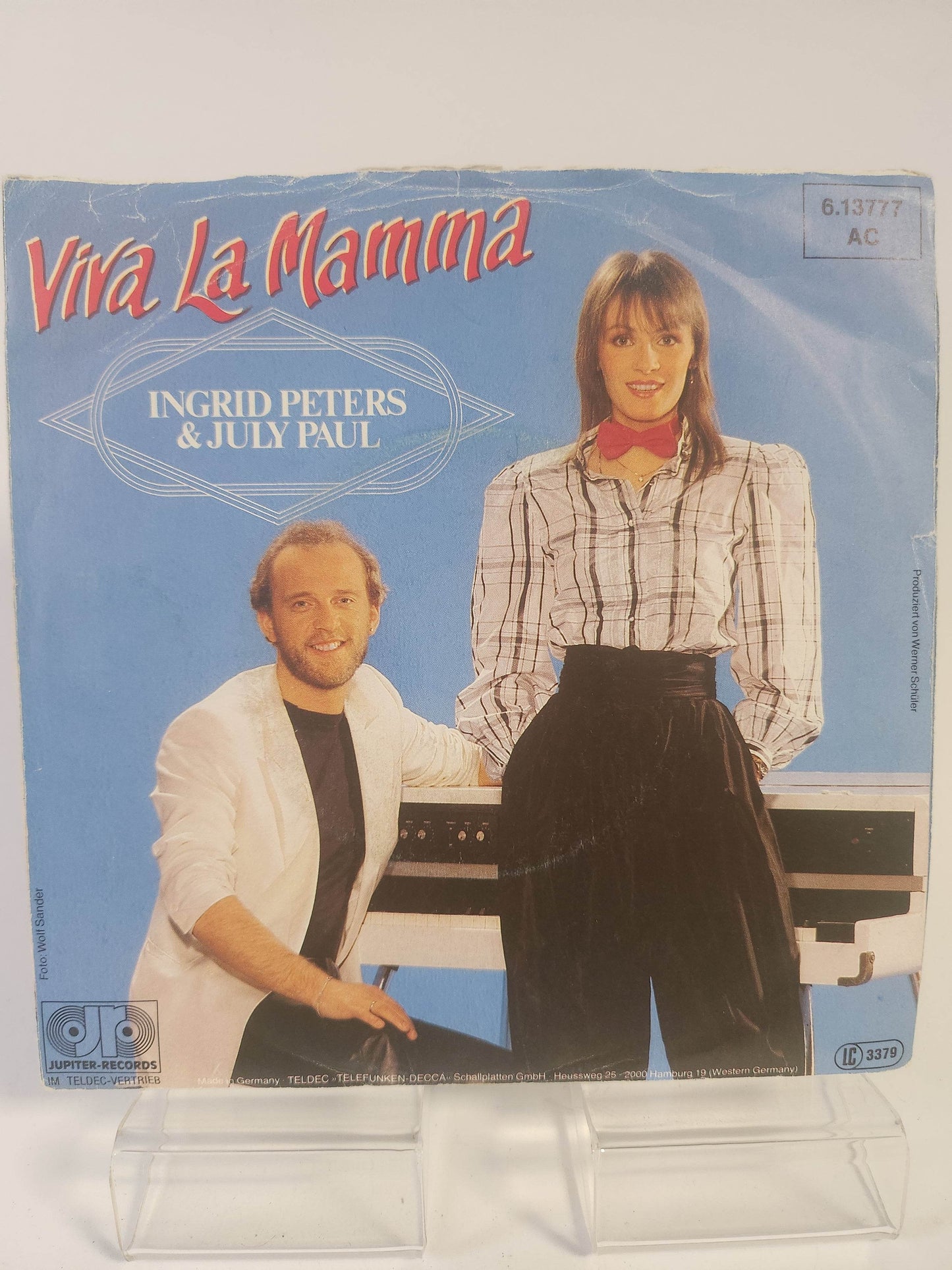 Ingrid Peters & July Paul: Viva La Mamma Single Vinyl - Feniks Gameshop