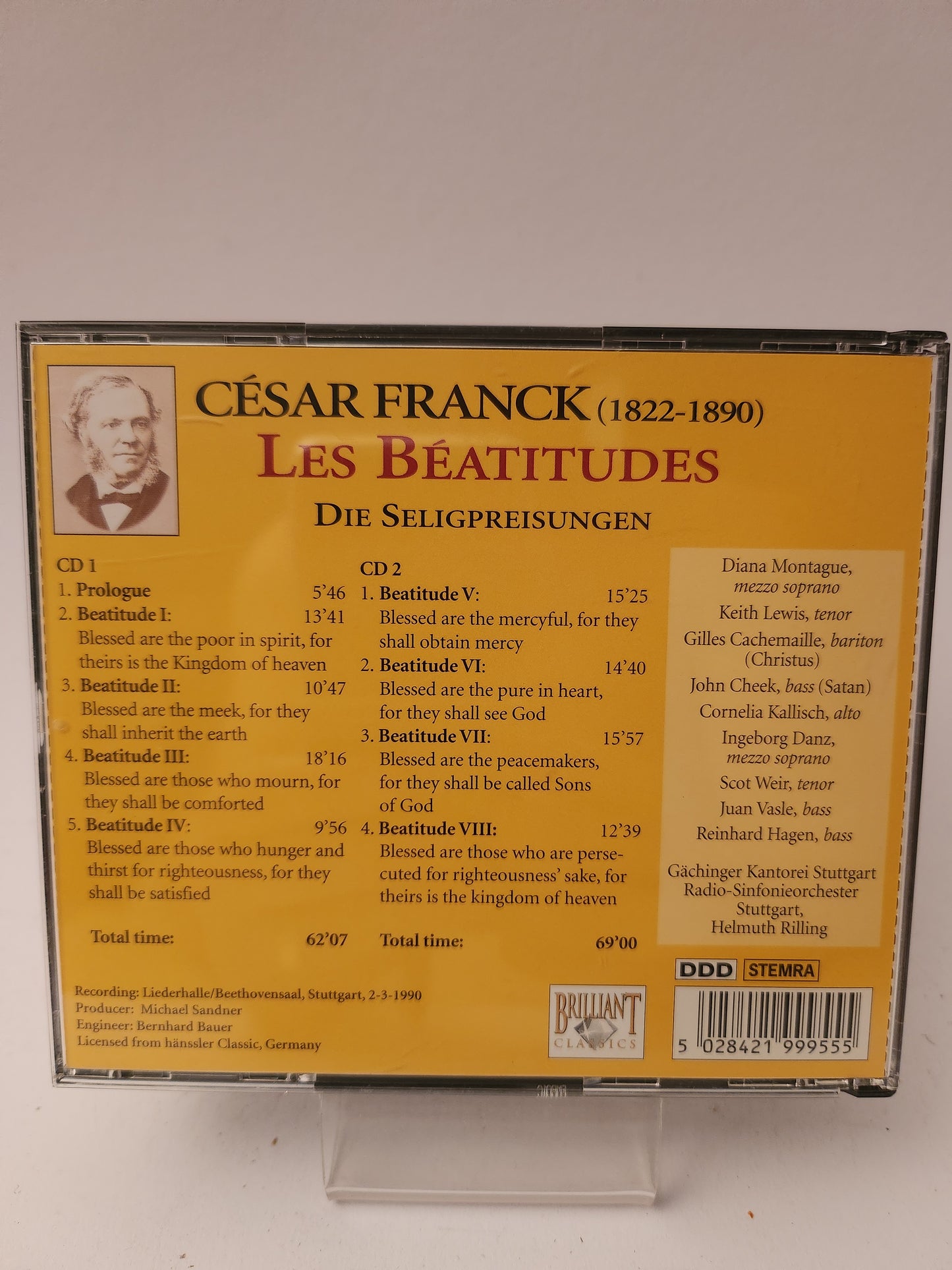 Franck: Les Beatitudes CD