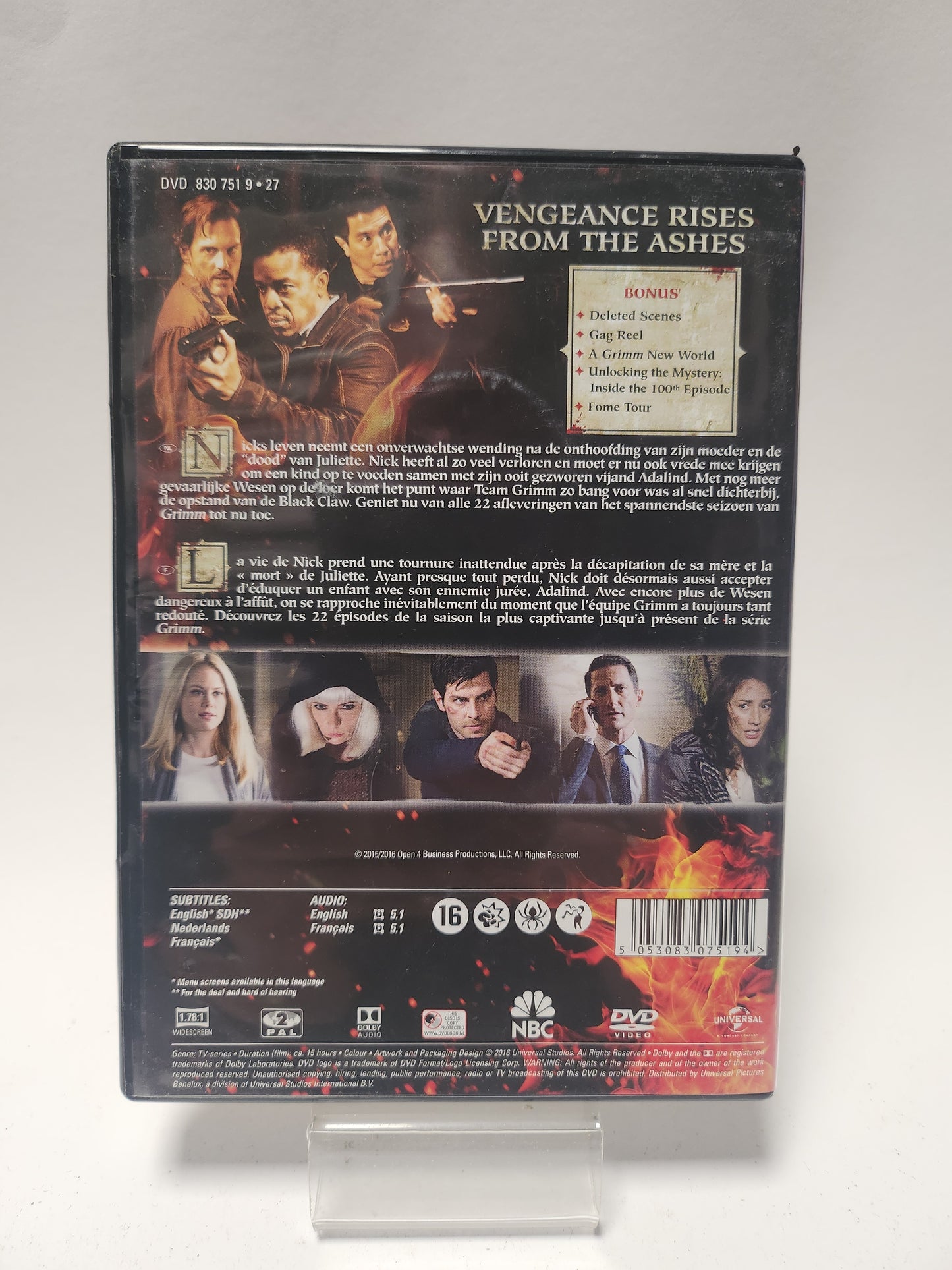 Grimm Seizoen 5: 5 Dvd Box