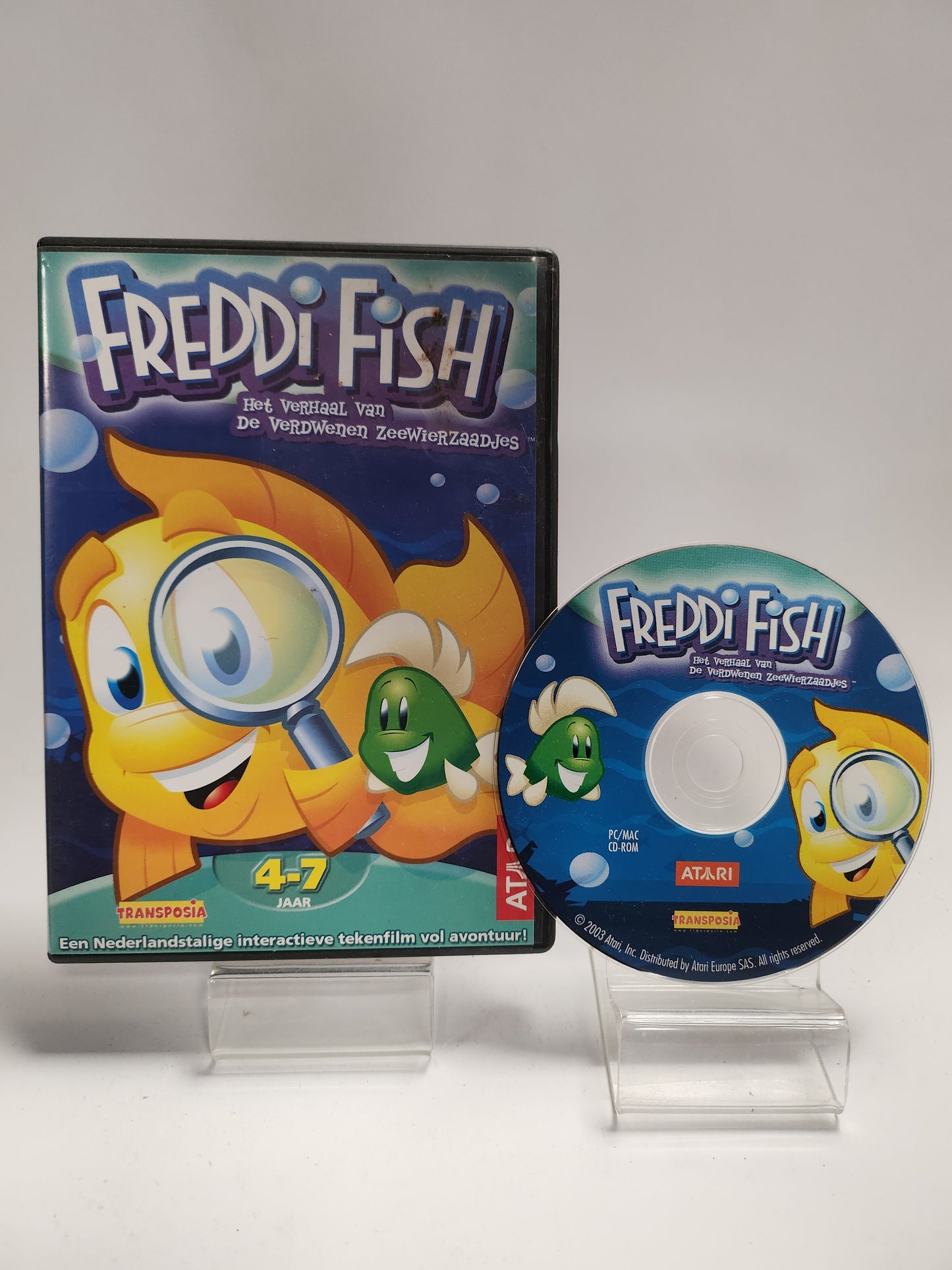 Freddi Fish: het verhaal van de Verdwenen Zeewierzaadjes Dvd Kids