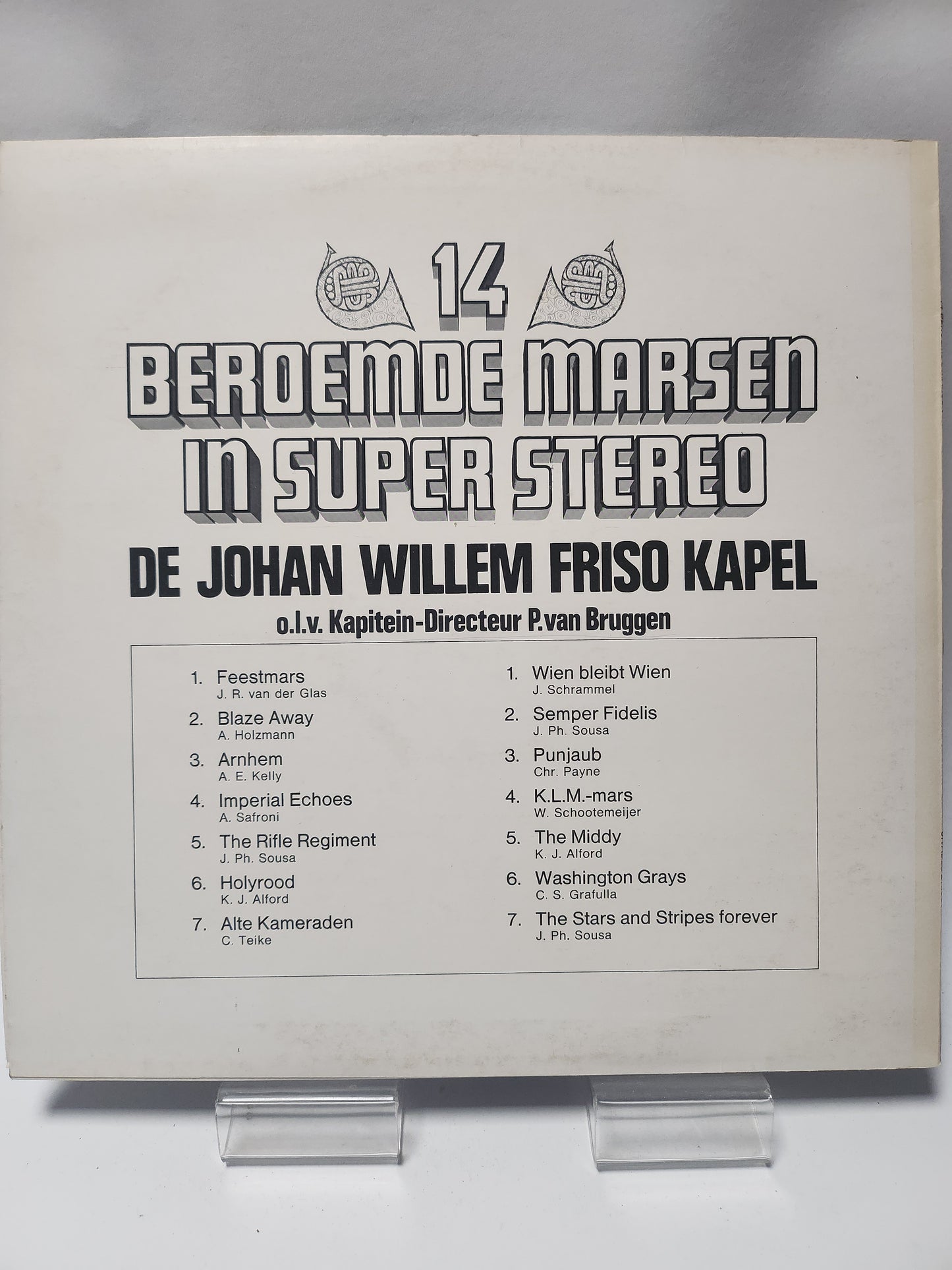 14 Beroemde Marsen in Super Stereo LP Vinyl
