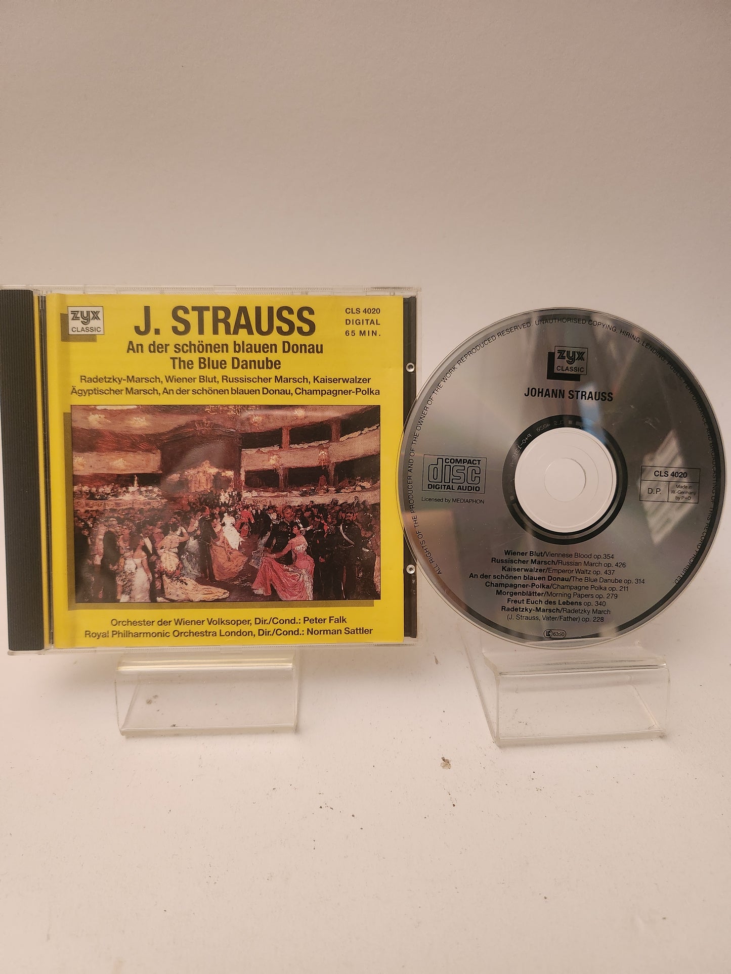 J Strauss: An die Schönen Blauen Donau CD