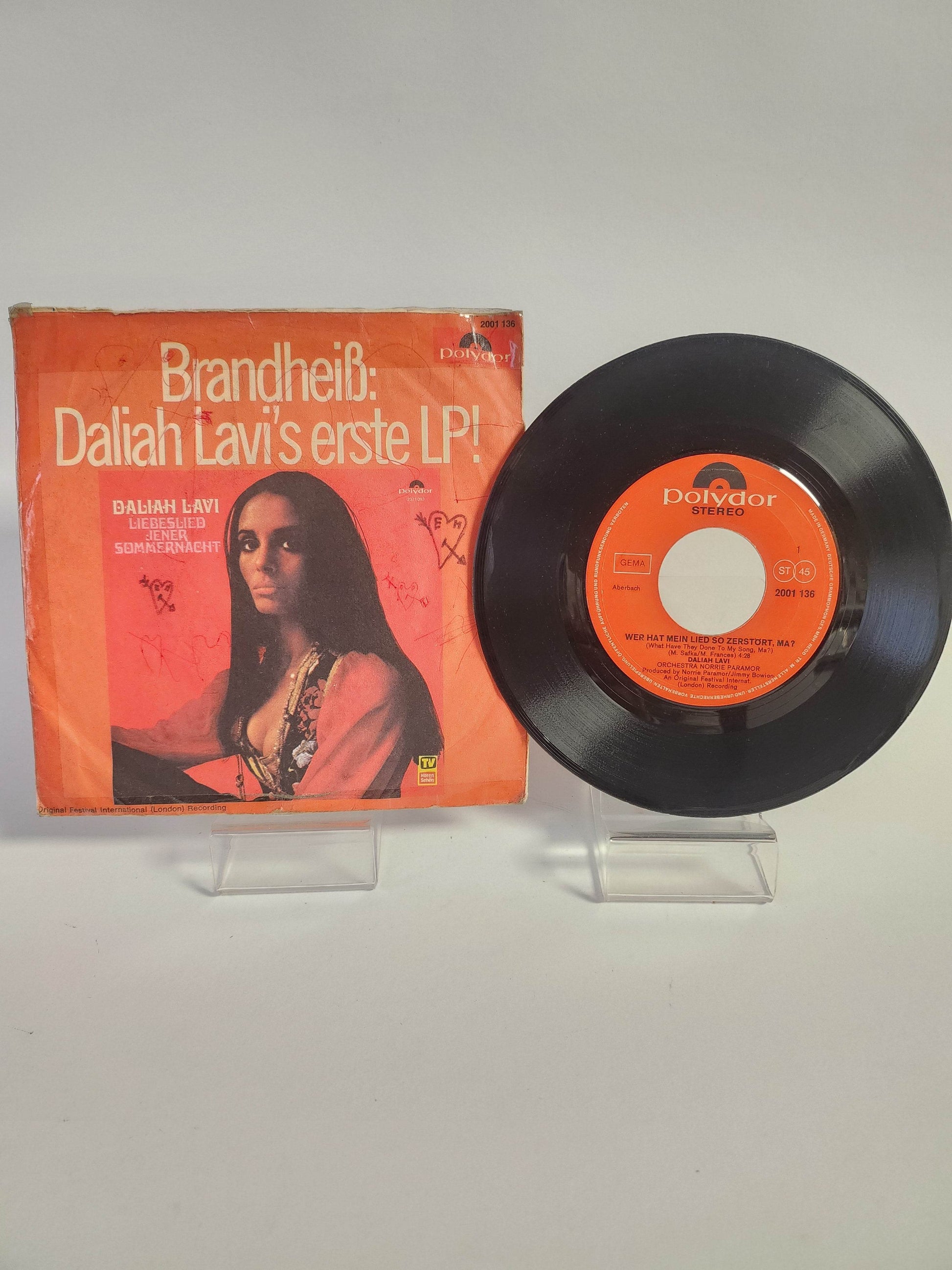 Daliah Lavi: Akkordeon Single Vinyl - Feniks Gameshop