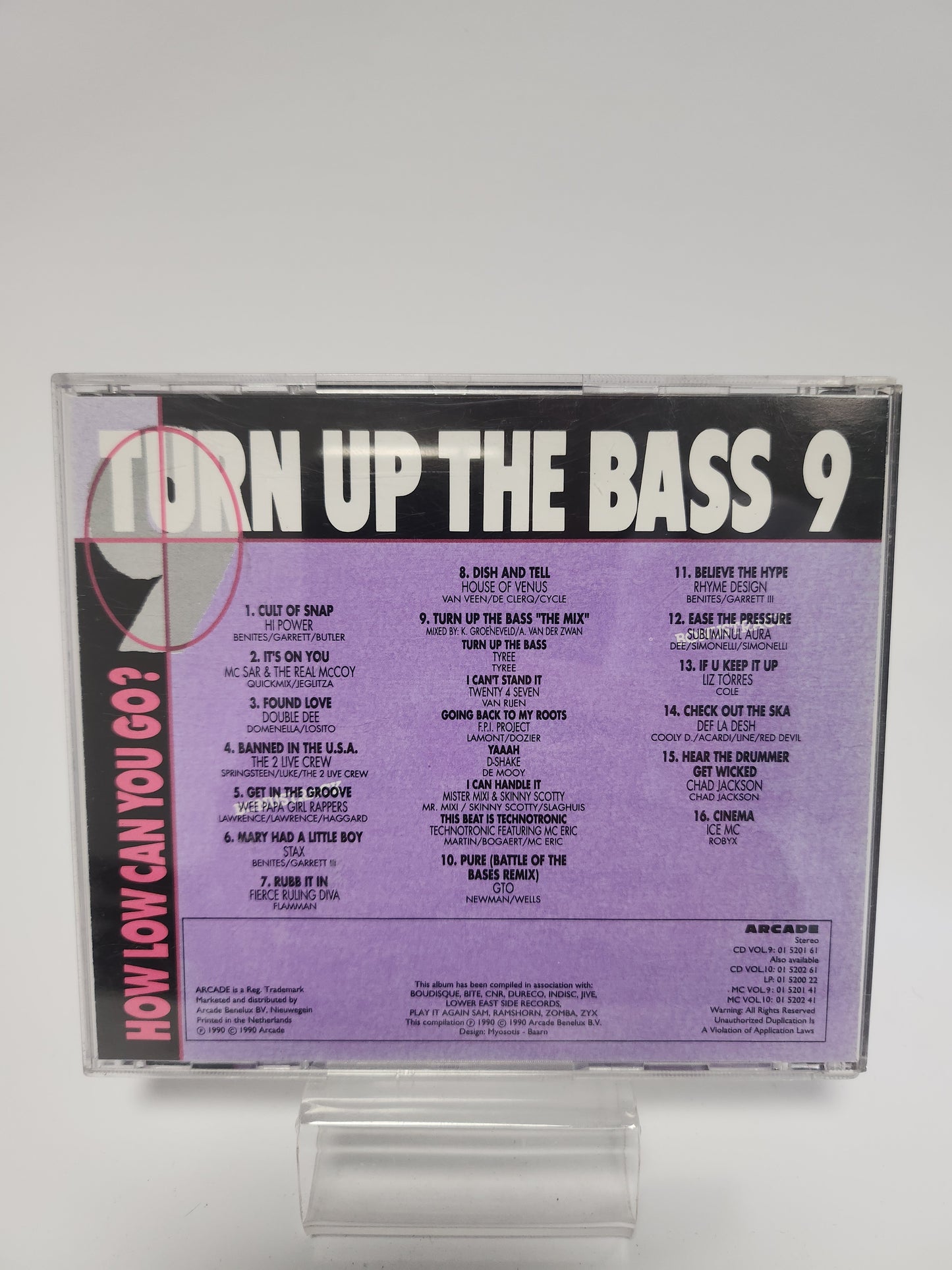 Turn Up the Bass 9 CD