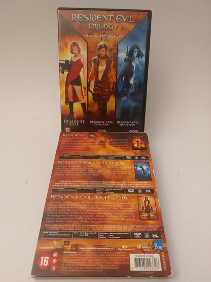 Resident Evil Trilogy Box Dvd