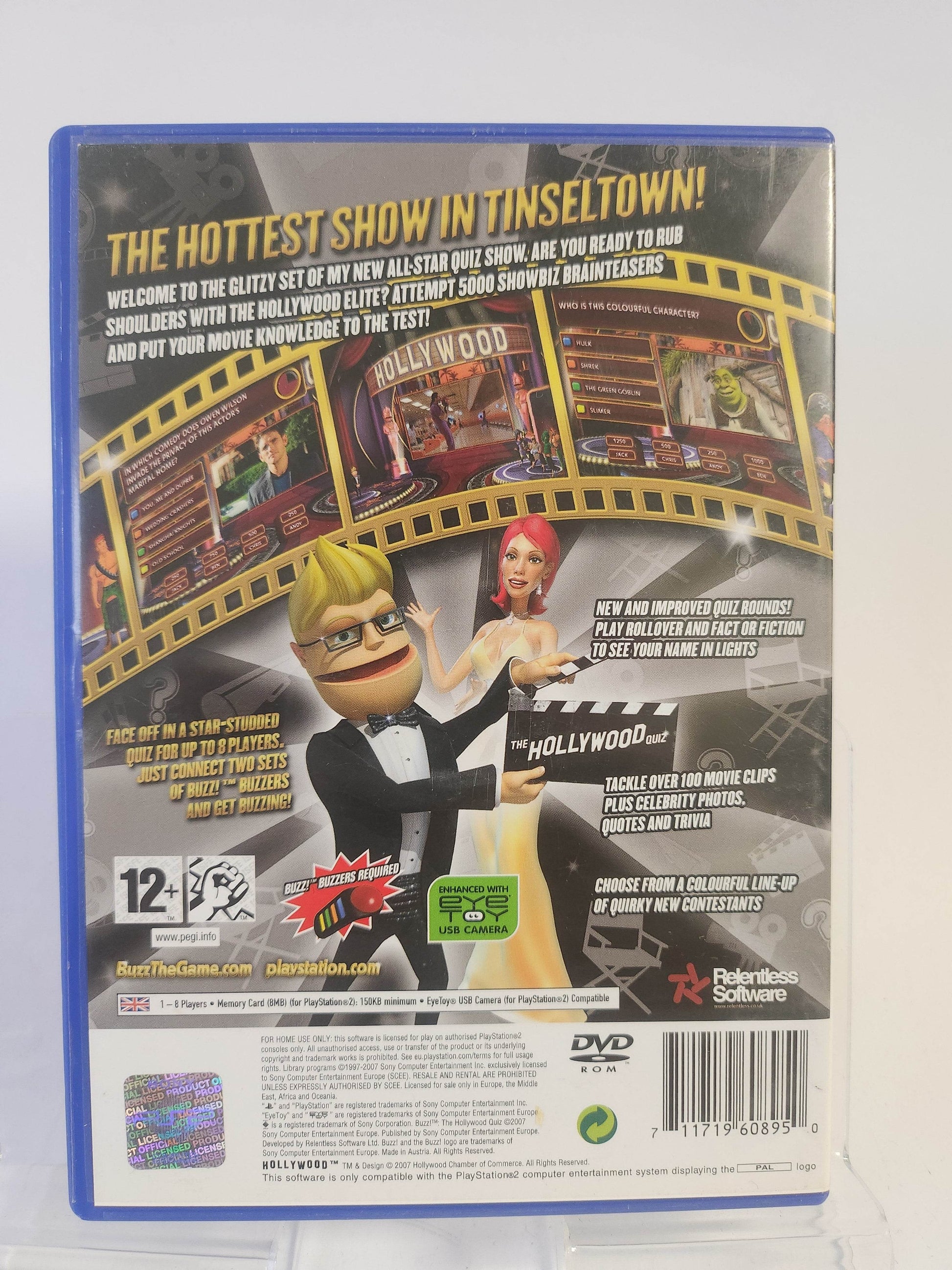 Buzz the Hollywood Quiz Playstation 2 - Feniks Gameshop