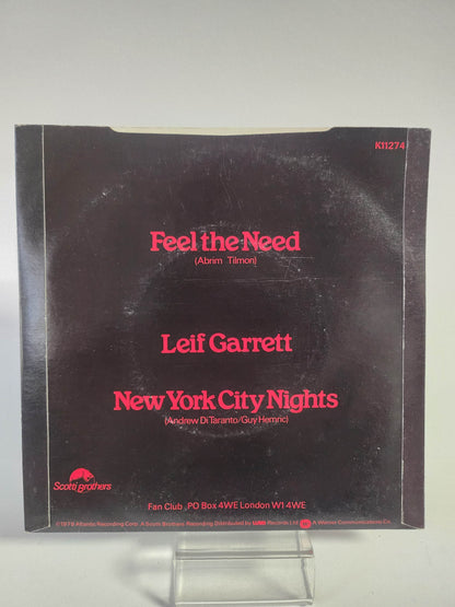 Leif Garrett: Feel the Need Single Vinyl - Feniks Gameshop