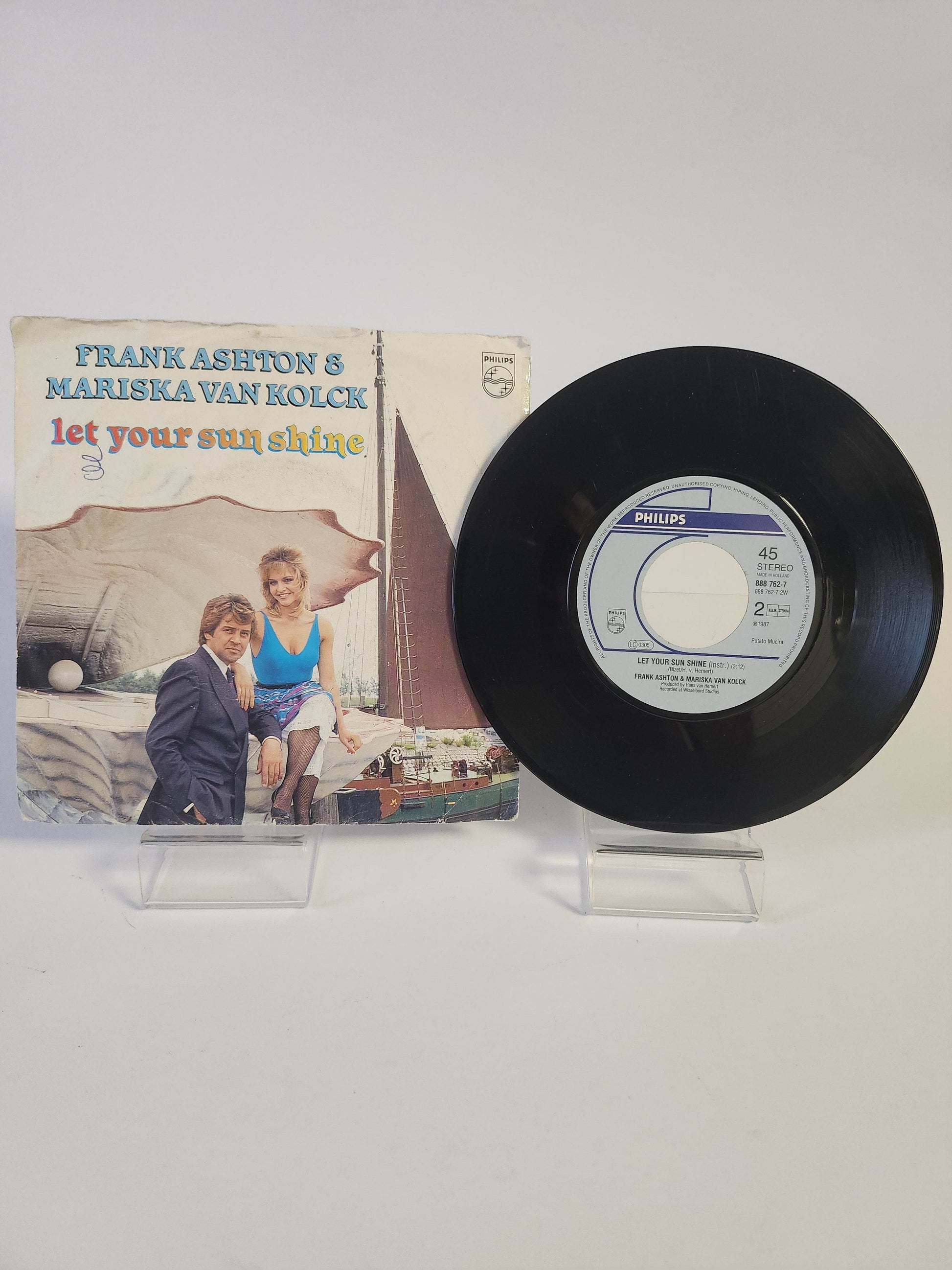 Frank Ashton & Mariska van Kolck: Let Your Sun Shine Single Vinyl - Feniks Gameshop