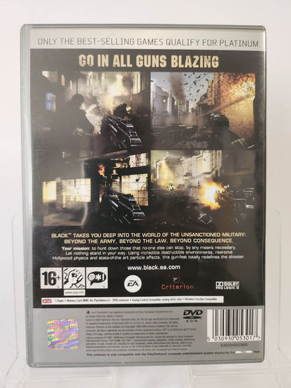 Black Platinum (No Book) Playstation 2 - Feniks Gameshop