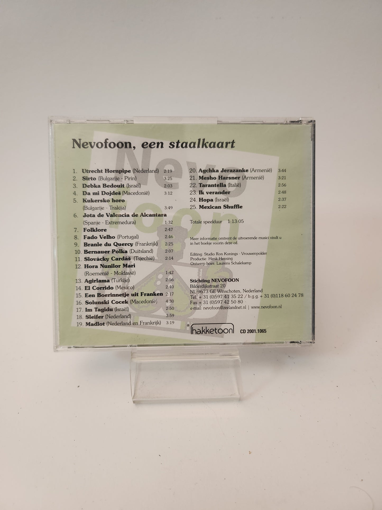 Nevofoon, een Staalkaart CD