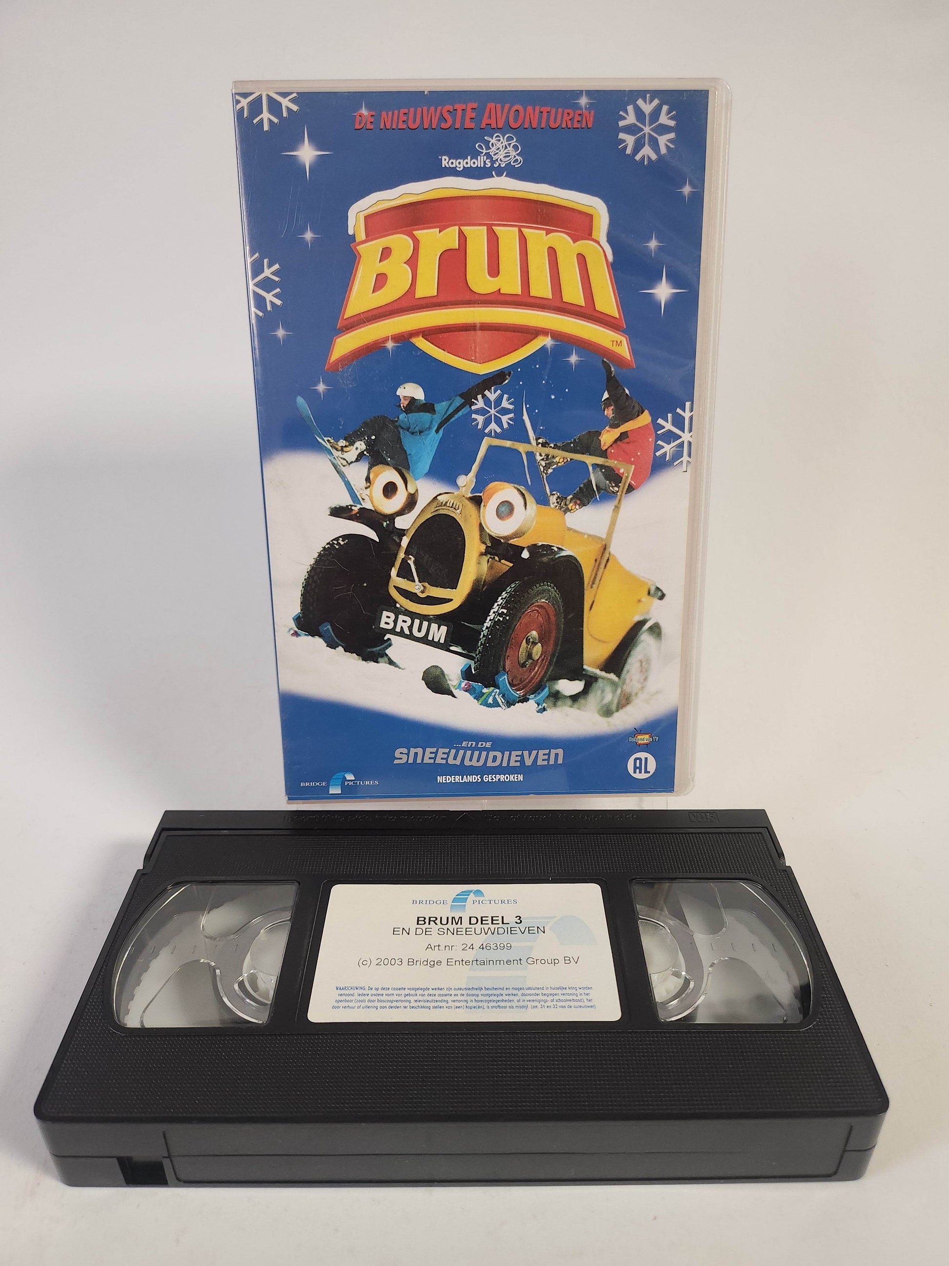 Brum en de Sneeuwdieven Deel 3 VHS Kids - Feniks Gameshop