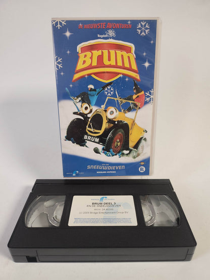 Brum en de Sneeuwdieven Deel 3 VHS Kids - Feniks Gameshop