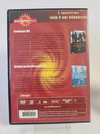 2 FilmBox: Hamburger Hill & All Quiet at the Western Front DVD - Feniks Gameshop