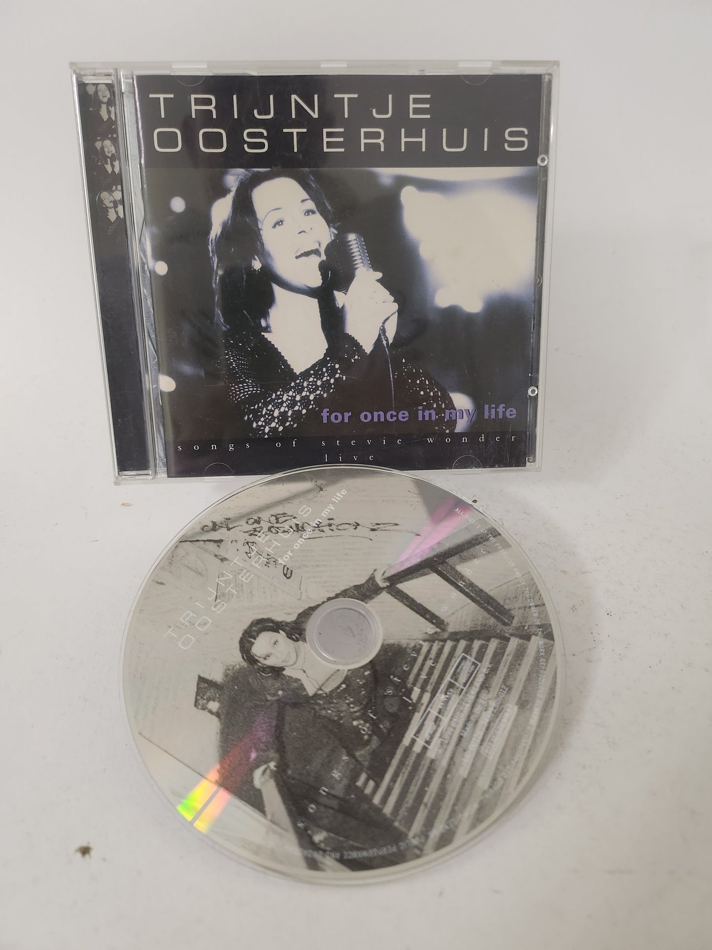 Trijntje Oosterhuis: for Once in My Life CD