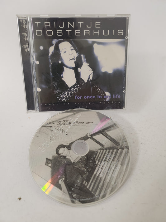 Trijntje Oosterhuis: for Once in My Life CD
