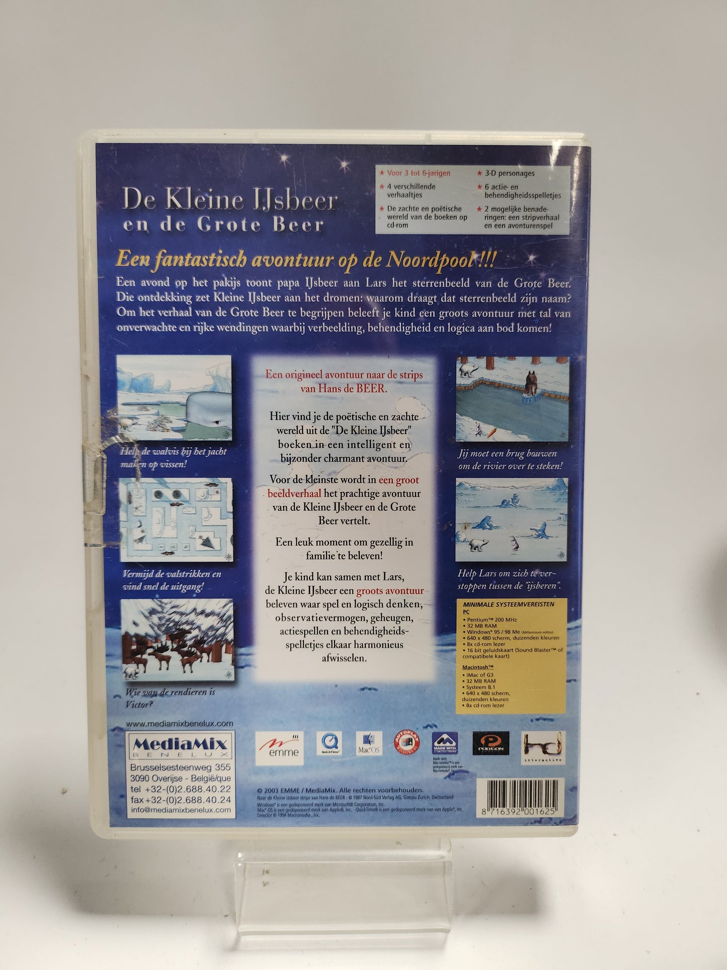 Kleine Ijsbeer en de Grote Beer Dvd Kids