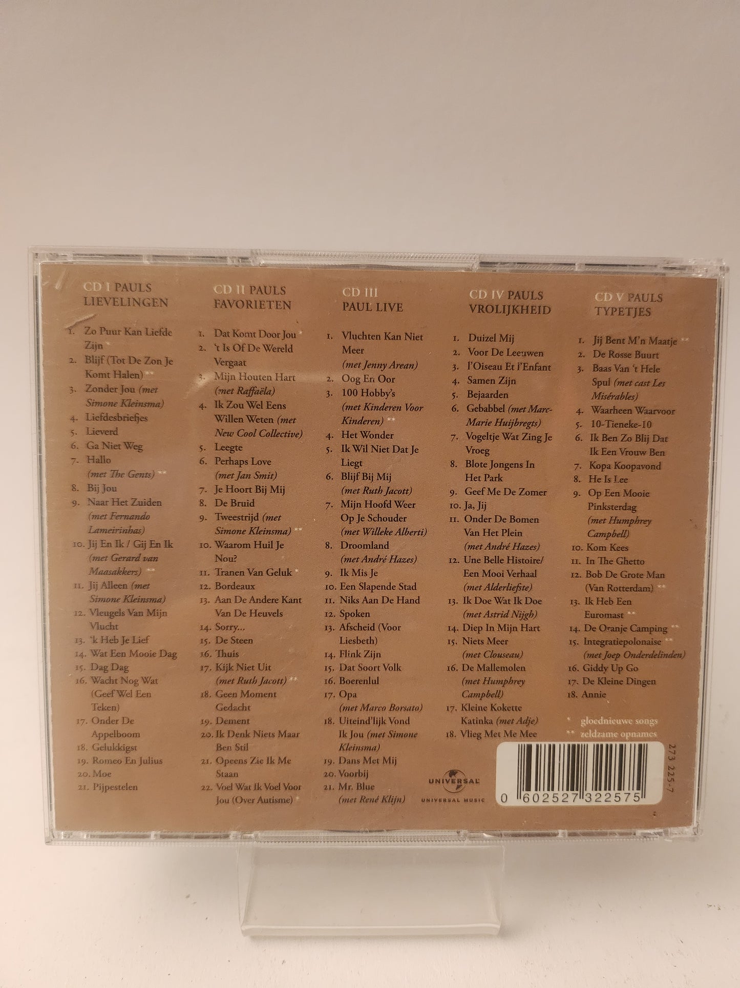 Paul de Leeuw: Honderd uit één CD