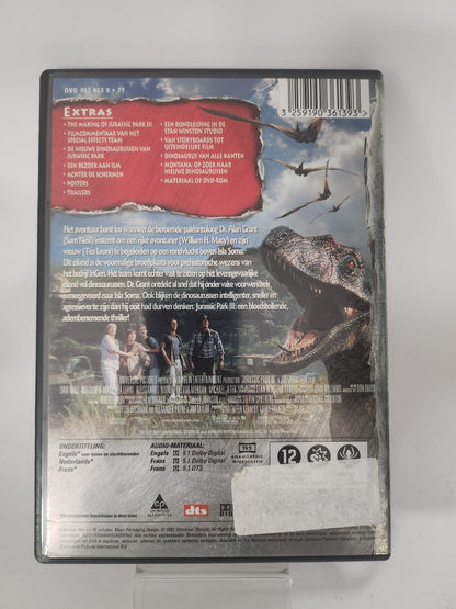 Jurassic Park III Dvd