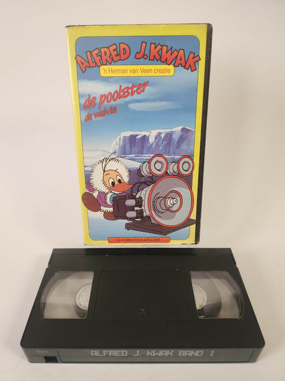 Alfred J Kwak: de Poolster & de Walvis VHS Kids - Feniks Gameshop