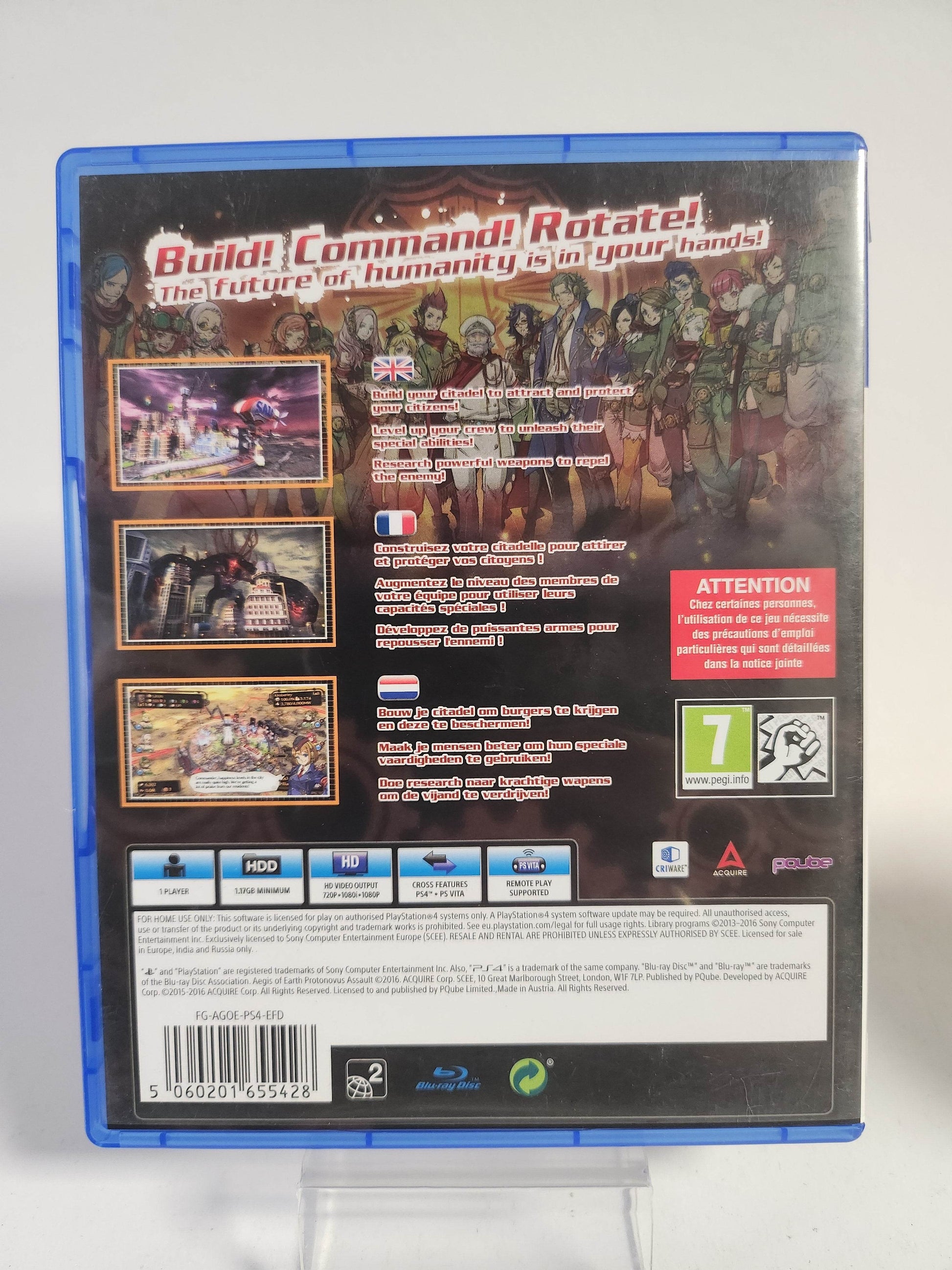 Aegis of Earth Protonovus Assault (No Book) PlayStation 4 - Feniks Gameshop