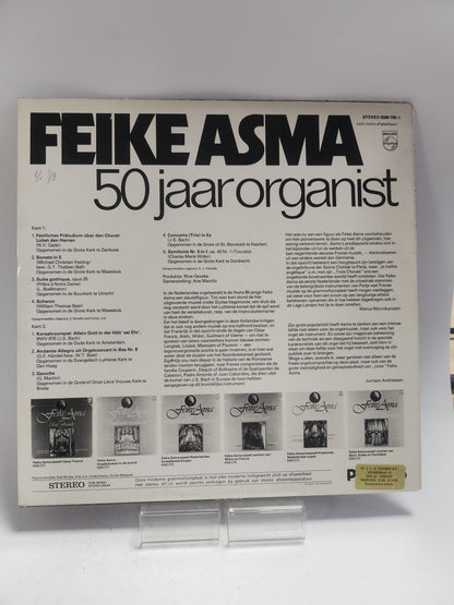 Feike Asma: 50 Jaar Organist LP Vinyl