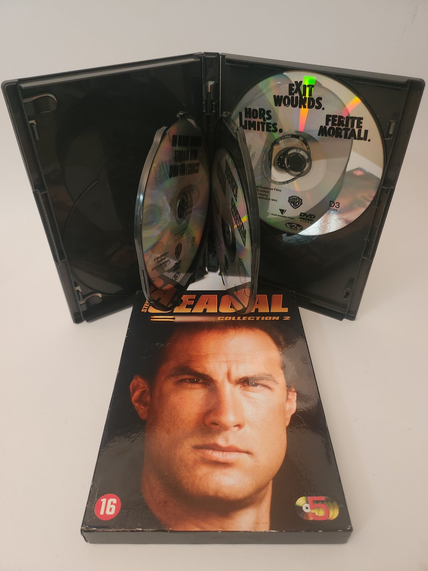 Steven Segal Collection 2 Box DVD