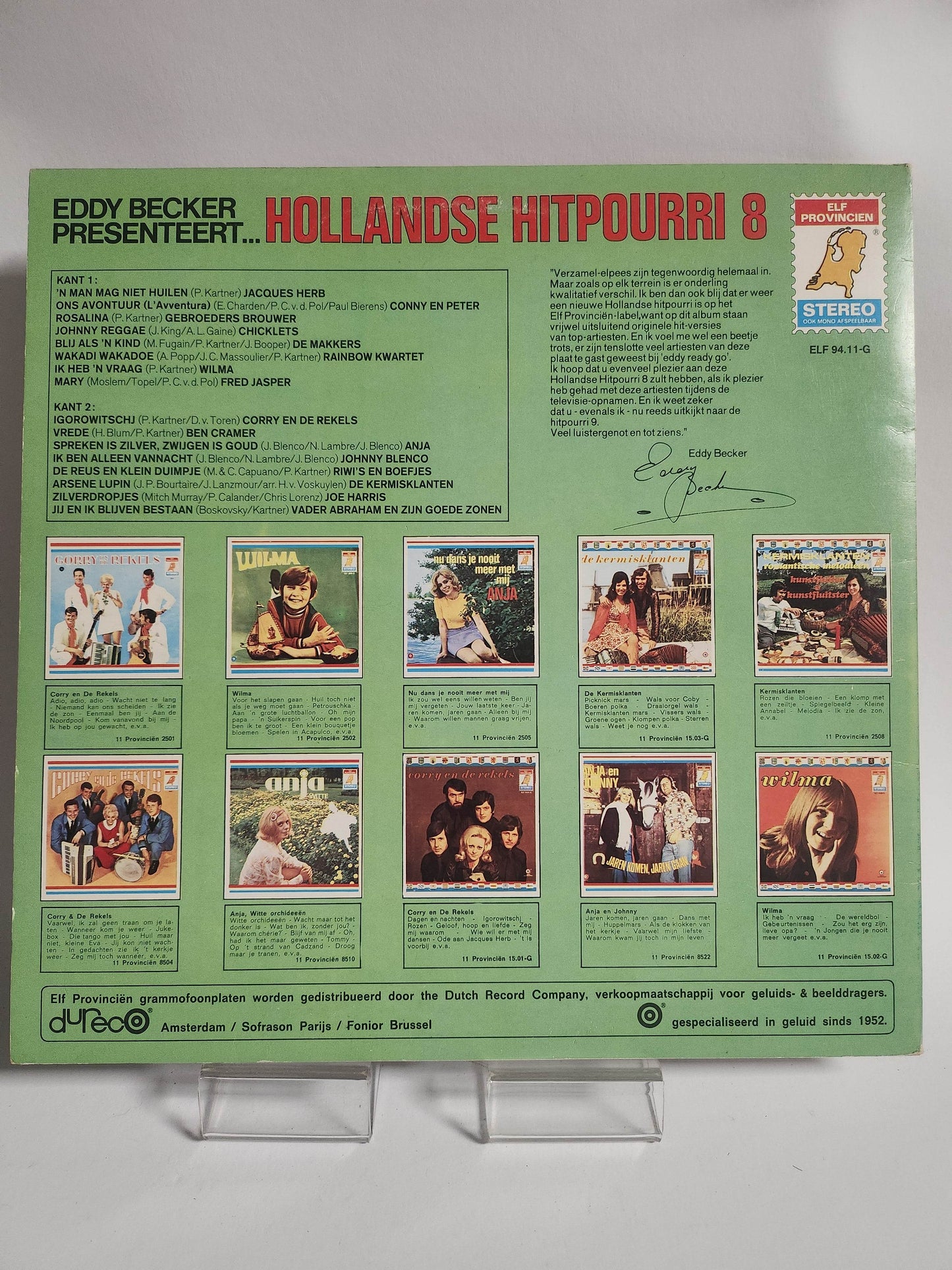 Hollandse Hitpourri 8 LP Vinyl - Feniks Gameshop