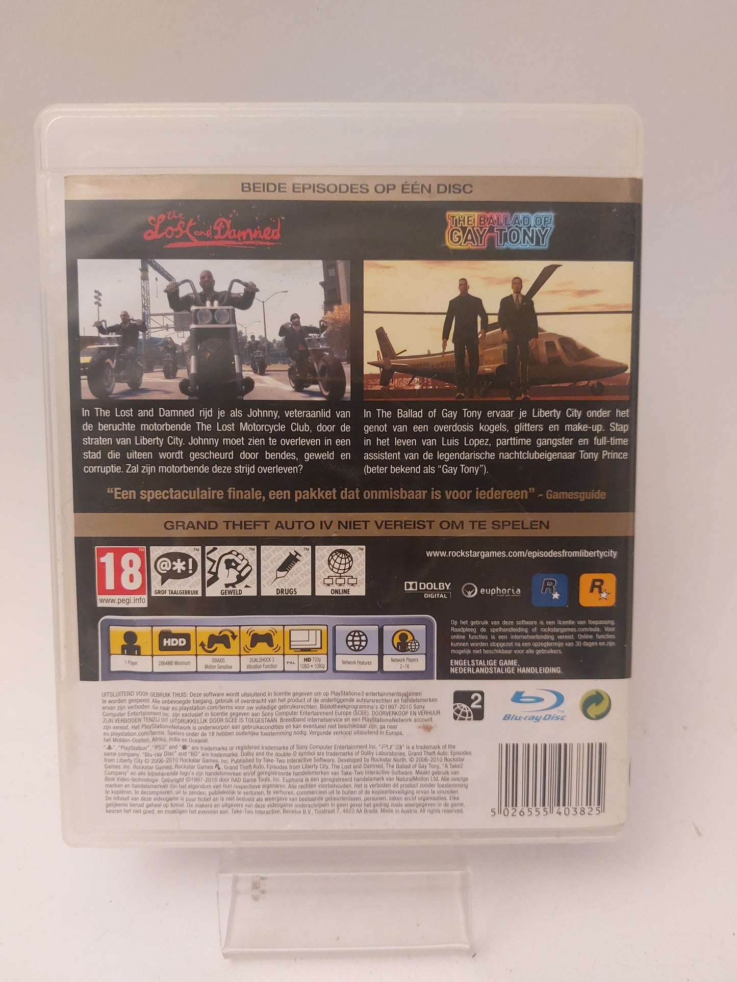 Grand Theft Auto Episodes from Liberty City (No Book) Playstation 3