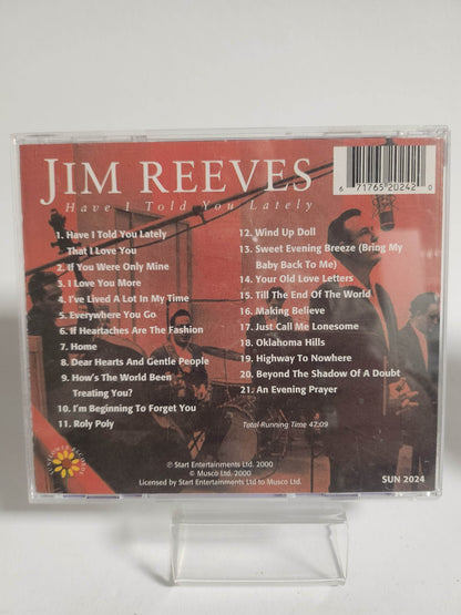Jim Reeves Have I told You Lately CD - Feniks Gameshop