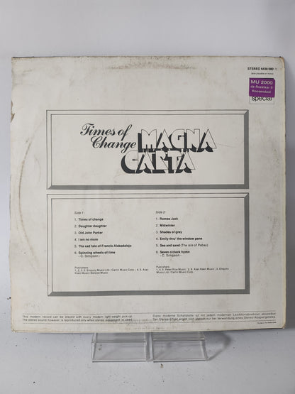 Times of Change: Magna Carta LP Vinyl