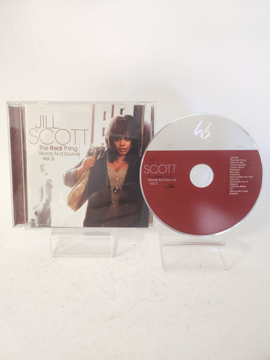 Jill Scott: the Real Thing: Words and Sounds Vol 3 CD