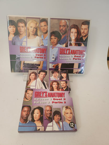 Grey's Anatomy Seizoen 3 Deel 2 (Episodes 13 tm 25 + Bonus) Box DVD